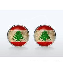 Load image into Gallery viewer, Vintage World National Flags Cufflinks
