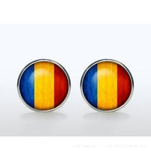 Load image into Gallery viewer, Vintage World National Flags Cufflinks
