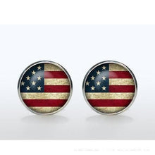 Load image into Gallery viewer, Vintage World National Flags Cufflinks
