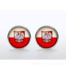 Load image into Gallery viewer, Vintage World National Flags Cufflinks
