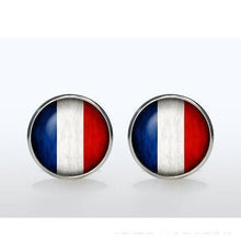 Load image into Gallery viewer, Vintage World National Flags Cufflinks
