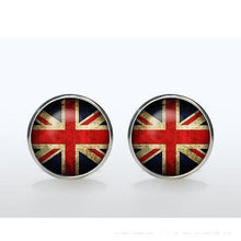 Load image into Gallery viewer, Vintage World National Flags Cufflinks
