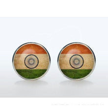 Load image into Gallery viewer, Vintage World National Flags Cufflinks
