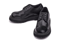 Load image into Gallery viewer, TOTO - W0981 - 3.3 Inches Taller (Black) - Low Top Chunky Sole Casual Derbies
