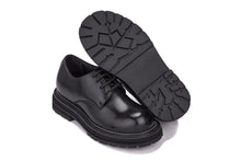 Load image into Gallery viewer, TOTO - W0981 - 3.3 Inches Taller (Black) - Low Top Chunky Sole Casual Derbies
