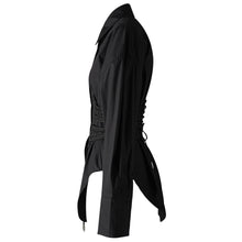 Load image into Gallery viewer, Waist-Tied Irregular Shirt, Hudson Yards | Women - BYMANYC ® New York
