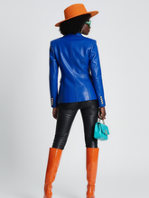 Load image into Gallery viewer, Wall Street Vegan Executive Leather Blazer Jacket BYMANYC ® New York
