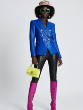 Load image into Gallery viewer, Wall Street Vegan Executive Leather Blazer Jacket BYMANYC ® New York
