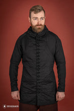 Load image into Gallery viewer, Gambeson 14th Cent. Black
