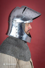 Load image into Gallery viewer, Sugar Loaf Helmet with Visor 1,6mm Polished
