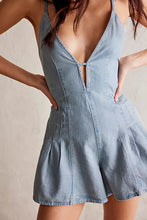 Load image into Gallery viewer, Dazed Denim Romper
