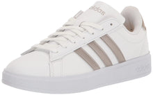 Load image into Gallery viewer, adidas Women's Sneakers 7.5 White/Platin Metallic/Platin Metallic - # GIAA73710001
