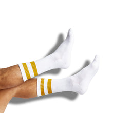 Load image into Gallery viewer, Navy Gold Mixed Socks 4 Pack -A
