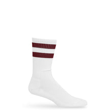 Load image into Gallery viewer, Maroon Retro Casual Socks
