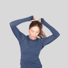 Load image into Gallery viewer, Laguna Long-Sleeve Women's Sun Shirt - Heathered
