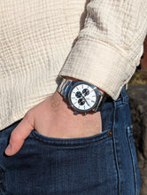 Load image into Gallery viewer, White and Black Chronograph
