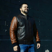 Load image into Gallery viewer, Willie Men's Motorcycle Leather Jacket
