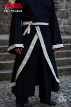 Load image into Gallery viewer, Dungeons &amp; Dragons Wizard Battle Skirt Black/Natural
