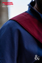 Load image into Gallery viewer, Dungeons &amp; Dragons Wizard Robe Dark Blue/Bordeaux
