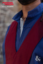 Load image into Gallery viewer, Dungeons &amp; Dragons Wizard Robe Dark Blue/Bordeaux
