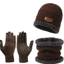 Load image into Gallery viewer, Winter Scarf Gloves Three-piece Set - # BOAA23510001
