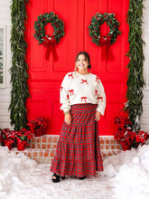 Load image into Gallery viewer, Women Cute Red Bow Decor Christmas Sweater | NCS
