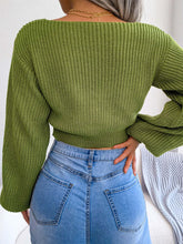 Load image into Gallery viewer, Women Ribbed Cardigan Sweater | NCS
