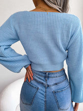 Load image into Gallery viewer, Women Ribbed Cardigan Sweater | NCS
