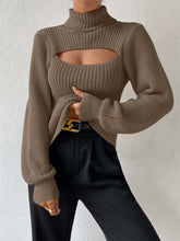 Load image into Gallery viewer, Women Sexy Solid Turtleneck Knitted Sweater | NCS
