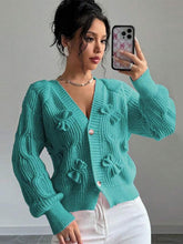 Load image into Gallery viewer, Women's Fashion Ultra-Short Cardigan Long Sleeve Sweater | NCS
