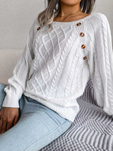 Load image into Gallery viewer, Women's Casual Solid Cable Knit Sweater | NCS
