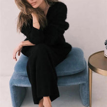 Load image into Gallery viewer, Women’s Faux Mink Relaxed Fit Oversized Cardigan Sweater | NCS
