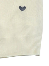 Load image into Gallery viewer, Women's Heart-Shaped Polka Dot Lightweight Knit Sweater | NCS

