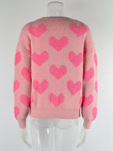 Load image into Gallery viewer, Women's Plush Heart Embroidery Thickened Sweater | NCS
