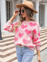Load image into Gallery viewer, Women's Plush Heart Embroidery Thickened Sweater | NCS
