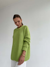 Load image into Gallery viewer, Women's Round Neck Loose Solid Color Sweater | NCS
