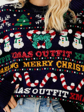 Load image into Gallery viewer, Women's Snowmans Sequins Loose Christmas Sweater | NCS
