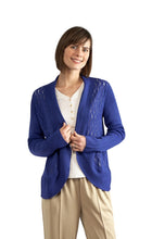 Load image into Gallery viewer, Women's Open Front Glitter Shrug in Soft Acryllic
