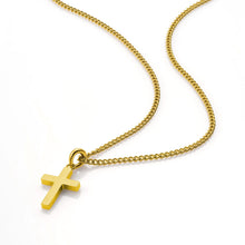 Load image into Gallery viewer, Petite Cross - 14K Gold
