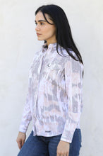 Load image into Gallery viewer, Womens Modern Fit Stretch Foil Fashion Shirt
