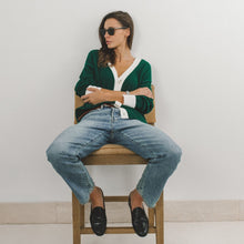 Load image into Gallery viewer, Women's Black Leather Milano Loafer
