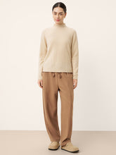 Load image into Gallery viewer, Wool Drawstring Patch Pocket Pants PRISCILLA
