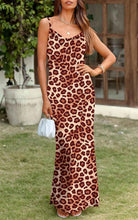 Load image into Gallery viewer, PRETTYGARDEN Backless Leopard Maxi Dress - Unleash Your Wild Side in 2024
