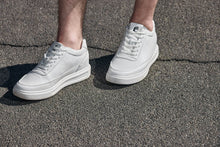 Load image into Gallery viewer, CALTO - X1647 - 2.8 Inches Taller (Pure White) - Lightweight Sneakers
