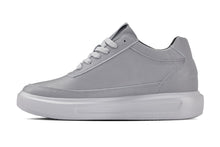 Load image into Gallery viewer, CALTO - X1648 - 2.8 Inches Taller (Pewter Grey) - Lightweight Sneakers
