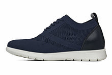 Load image into Gallery viewer, CALTO - X2214 - 2.4 Inches Taller (Night Blue/Black) - Lace Up Casual Walker - Lightweight
