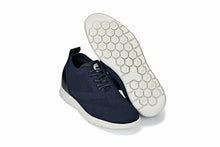 Load image into Gallery viewer, CALTO - X2214 - 2.4 Inches Taller (Night Blue/Black) - Lace Up Casual Walker - Lightweight
