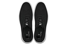 Load image into Gallery viewer, CALTO - X2632 - 2.8 Inches Taller (Black/White Sole) - Lace Up Casual Walker - Lightweight
