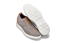 Load image into Gallery viewer, CALTO - X2638 - 2.8 Inches Taller (Khaki/Brown) - Lace Up Casual Walker - Lightweight
