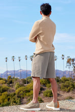 Load image into Gallery viewer, CALTO - X2639 - 2.8 Inches Taller (Khaki Green/Brown) - Lace Up Casual Walker - Lightweight
